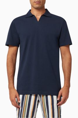 Piqué Polo Shirt in Organic Cotton Piqué Polo Shirt in Organic Cotton