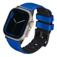 Uniq Linus Airosoft Silicone Strap for Apple Watch 49/45/44/42mm -Racing Blue (Racing Blue
