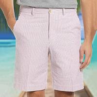 Men's Shorts Work Shorts Button Pocket Stripe Wearable Short Outdoor Daily Going out Fashion Classic Pink Lightinthebox