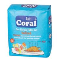 Coral Pure Refined Iodized Salt 25kg Bag