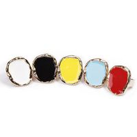 Irregular Candy Colorful Sweater Ring