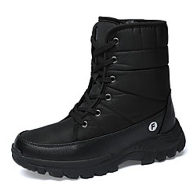 Men's Unisex Boots Daily Synthetics Non-slipping Booties  Ankle Boots Blue Gray Black Fall Winter Lightinthebox