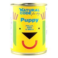 Natural Code Puppy 01 Chicken Rice & Apple Pate Wet Dog Food - 400G