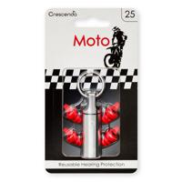 Crescendo Moto 25 Hearing Protection Reusable Earplugs