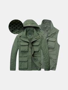 Quickly Dry Detachable Hood Jacket