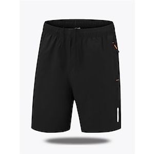 Men's Sweat Shorts Shorts Summer Shorts Elastic Waist Straight Leg Plain Comfort Breathable Short Casual Daily Holiday Sports Fashion Black Blue Lightinthebox
