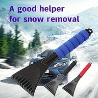 Car Windshield Ice Scraper Multifunctional Deicing Snow Shovel Brush Snow Broom for Winter Defrost And Snow Removal Lightinthebox - thumbnail