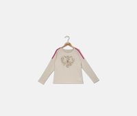 Girls Pullover Graphic Tops  Vanilla - thumbnail