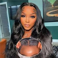 Body Wave Lace Front Wigs Human Hair 6x4 HD Transparent Lace Front Wigs Wigs Human Hair Pre Plucked With Baby Hair 150%Density Lace Frontal Wigs For Women Natural Color 10inch--28inch Lightinthebox