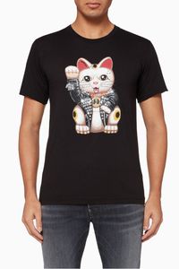Lucky Swarovski Embellished Cotton T-Shirt