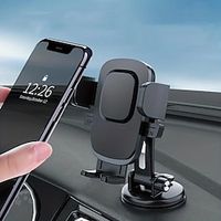 Universal Car Phone Holder Mount - Hands-Free Automobile Mounts for iPhone  Smartphones - Windshield  Dashboard Compatible miniinthebox - thumbnail