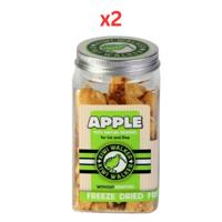 Kiwi Walker Freeze Dried Grain Free Snack Apple Dog & Cat Treats 45G (Pack of 2)