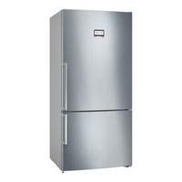 Bosch Series 6 free-standing Fridge-Freezer with Freezer at Bottom,682 Liters (KGN86AI31M)