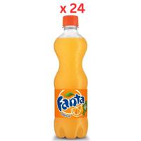 Fanta Orange Carbonated Drink 24x500 ml Carton