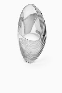 Lamellae Cuff 623 in Sterling Silver