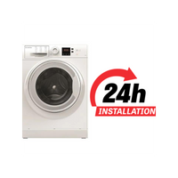 Ariston Front Load Washing Machine | 9 Kg 1400 RPM | Made In Poland | NLM11946WCAGCC | White Color