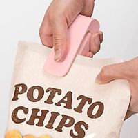 Handheld Heat Bag Sealer, Portable Mini Heat Sealer for Food Bags - Thermal Plastic Bag Closure for Freshness - Easy To Use Packing Kitchen Accessories Lightinthebox - thumbnail