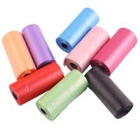 Woofy Waste Bag 8 Pcs For Dog Pack 15 Bags Roll - Blue