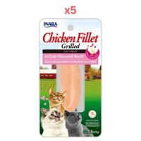 Inaba Chicken In Crab Broth 25 G /Per Pc (Pack of 5)