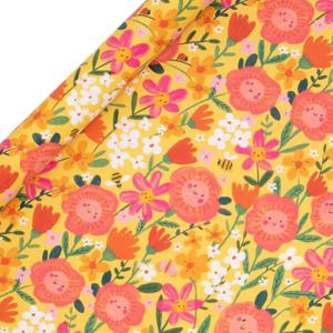 Glick RKF04 Happy Garden Gift Wrapping Paper Roll (400 x 70 cm)