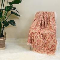 Linen Soft Comfy Blankets Breathing Throw Blanket Folk Style with Viscose with Tassels 140 x 190cm/55 x 75inch Lightinthebox