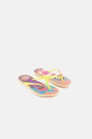 Kids Girls Slim Printed Slipper  Nude - thumbnail