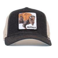 Goorin Bros The Buffalo Unisex Trucker Cap - Black