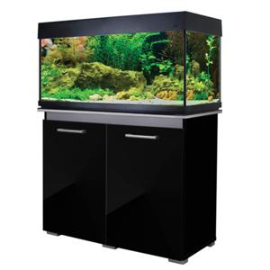 Aqua One Cabinet 170 - 100Cm Black Gloss With Grey