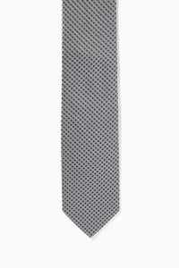 Geometric Jacquard Tie in Silk