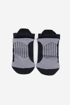 Mens 1 Pair Road Ped Running Sock Black Mens 1 Pair Road Ped Running Sock Black