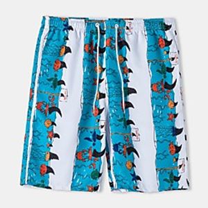 Men's Casual Daily Holiday Shorts Pants Graphic Short White Lightinthebox