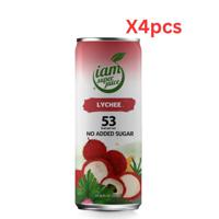 I am Superjuice - Lychee 4 cans - 330ML