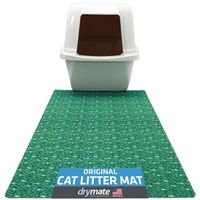 Drymate Cat Litter Mats Dijeridu Grey 20 X 28 Inch 51Cms X 71 Cms