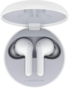 LG FN4 True Wireless Bluetooth Earbuds, White