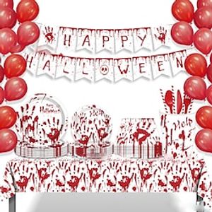12PCS Halloween Goodies Bags for Candy with Halloween Treat Bags Stickers Treat or Tricking Halloween Goody Bags for Halloween Party Favors Lightinthebox