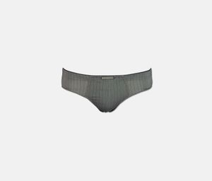 Boys Free Style Stripe Brief  Grey/Navy