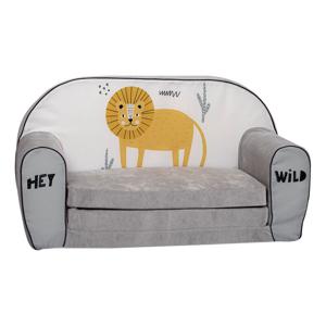 Delsit Hey Wild Cool Grey Double Sofa