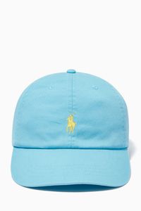 Logo Embroidered Cap in Cotton