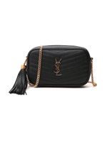 Lou Mini Black Leather Shoulder Bag - thumbnail