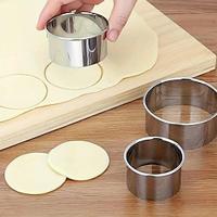 3 Piece Stainless Steel Cutter Set Biscuit Fondant Shapers for Professional Baking, Durable and Easy to Clean Lightinthebox