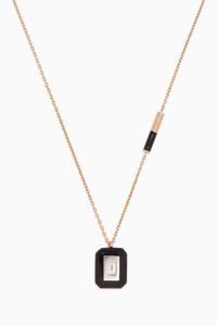 Matisse Diamond Baguette Necklace