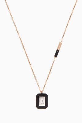 Matisse Diamond Baguette Necklace
