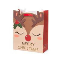 Legami Christmas Gift Bag - Large - Reindeer - thumbnail