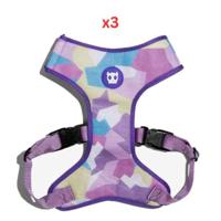 Zee Dog Candy Adjustable Air Mesh Harness Large (Pack of 3)
