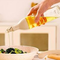Leak-proof Glass Oil Pot - Control Your Oil Intake with this Scented Oil Bottle, Vinegar Pot, Soy Sauce Bottle, and More - Kitchen Accessories for Healthy Cooking Lightinthebox - thumbnail