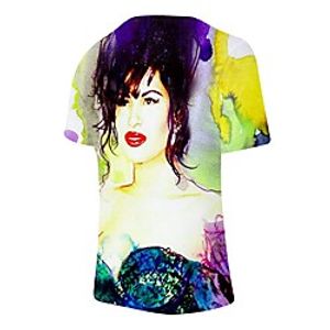selena quintanilla unisex stylish 3d printed graphic short sleeve t-shirts for women men 4xl miniinthebox