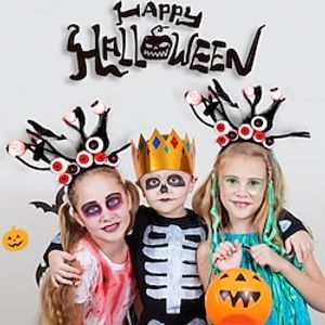 Horror Eyeballs Headband Scary Costume Kid's Adults' Women's Girls' Halloween Halloween Easy Halloween Costumes miniinthebox