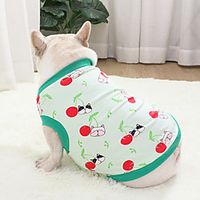 Dog Cat Shirt T-Shirt Vest Cartoon Basic Adorable Cute Casual Daily Dog Clothes Puppy Clothes Dog Outfits Breathable Green Costume for Girl and Boy Dog Cotton S M L XL XXL Lightinthebox Dog Cat Shirt T-Shirt Vest Cartoon Basic Adorable Cute Casual Daily Dog Clothes Puppy Clothes Dog Outfits Breathable Green Costume for Girl and Boy Dog Cotton S M L XL XXL Lightinthebox