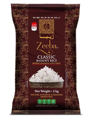 Zeeba Classic Basmati Rice 5Kg