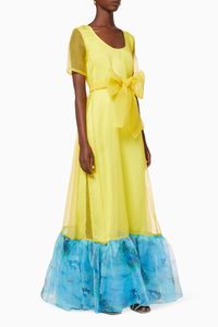 Hala Tulle Belted Dress